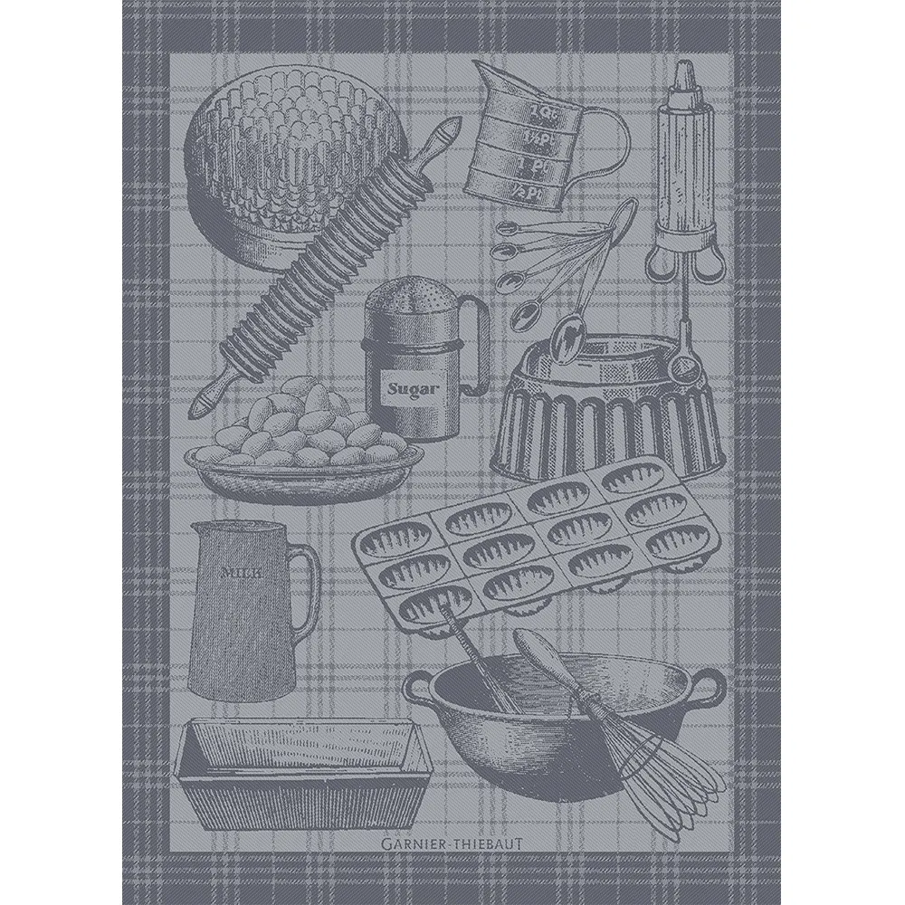 Garnier Thiebaut kitchen dish tea woven towel: Bakery Pastry Baking Cotton Linen
