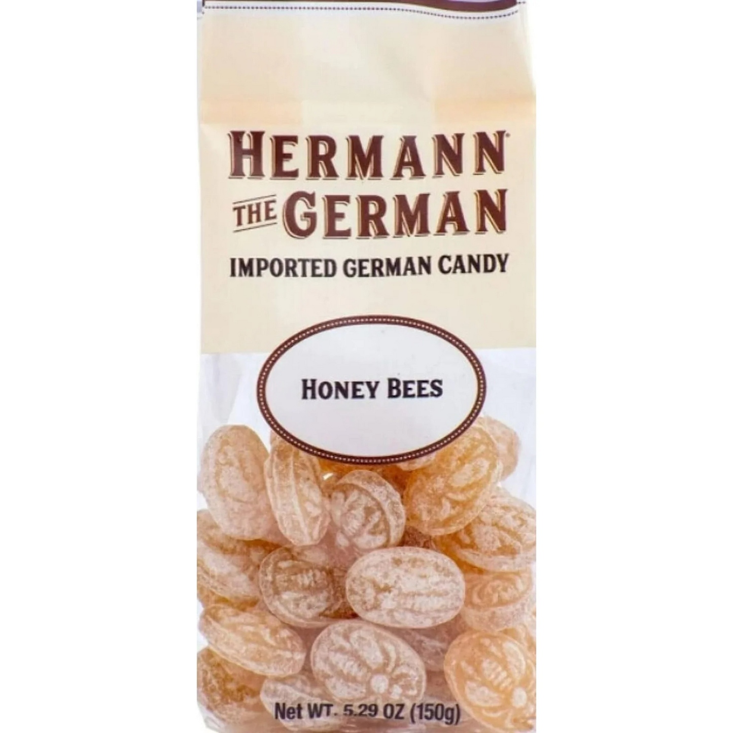 Hermann the German Honey Bees Hard Candy Gift Bag Set Christmas Holiday New
