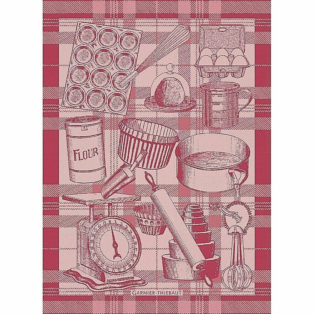 Garnier Thiebaut kitchen dish tea woven towel: Bakery Pastry Baking Cotton Linen