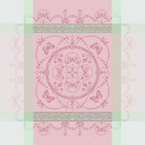 4 Garnier Thiebaut cotton Jacquard woven napkins: Eugenie