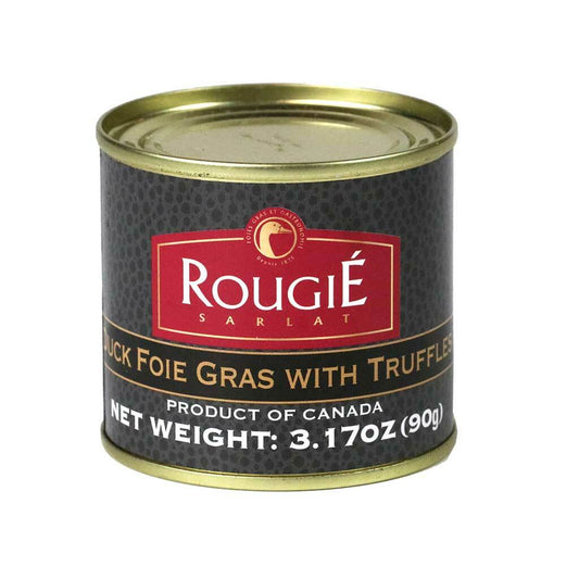 Rougie French Brand DUCK FOIE GRAS with TRUFFLES Fine Gourmet Food Ready to Eat