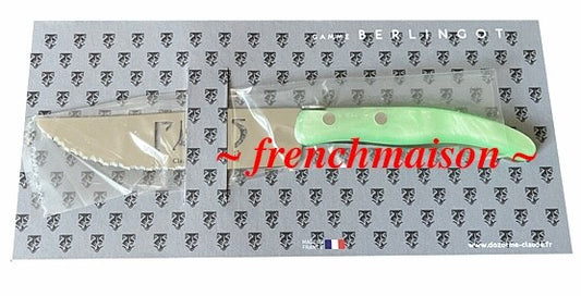 CLAUDE DOZORME French PARIS Eiffel Tower Charcuterie Cheese Knife Gift Green