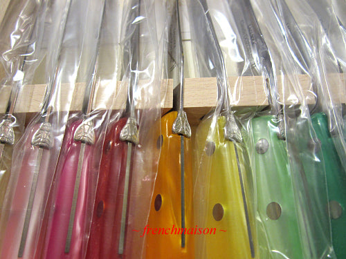 CLAUDE DOZORME Laguiole French STEAK KNIVES Berlingot Gift Box Set Ribbon New